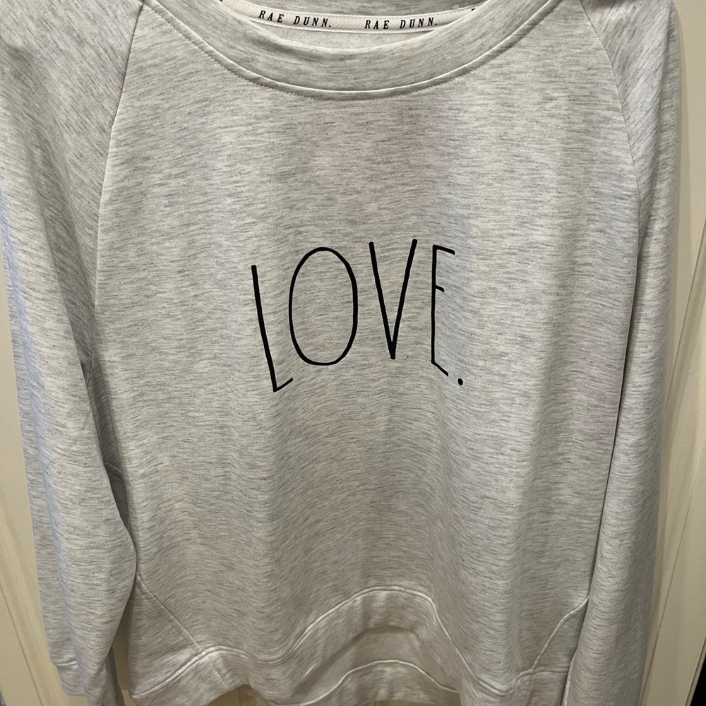 Rae Dunn LOVE SWEATSHIRT